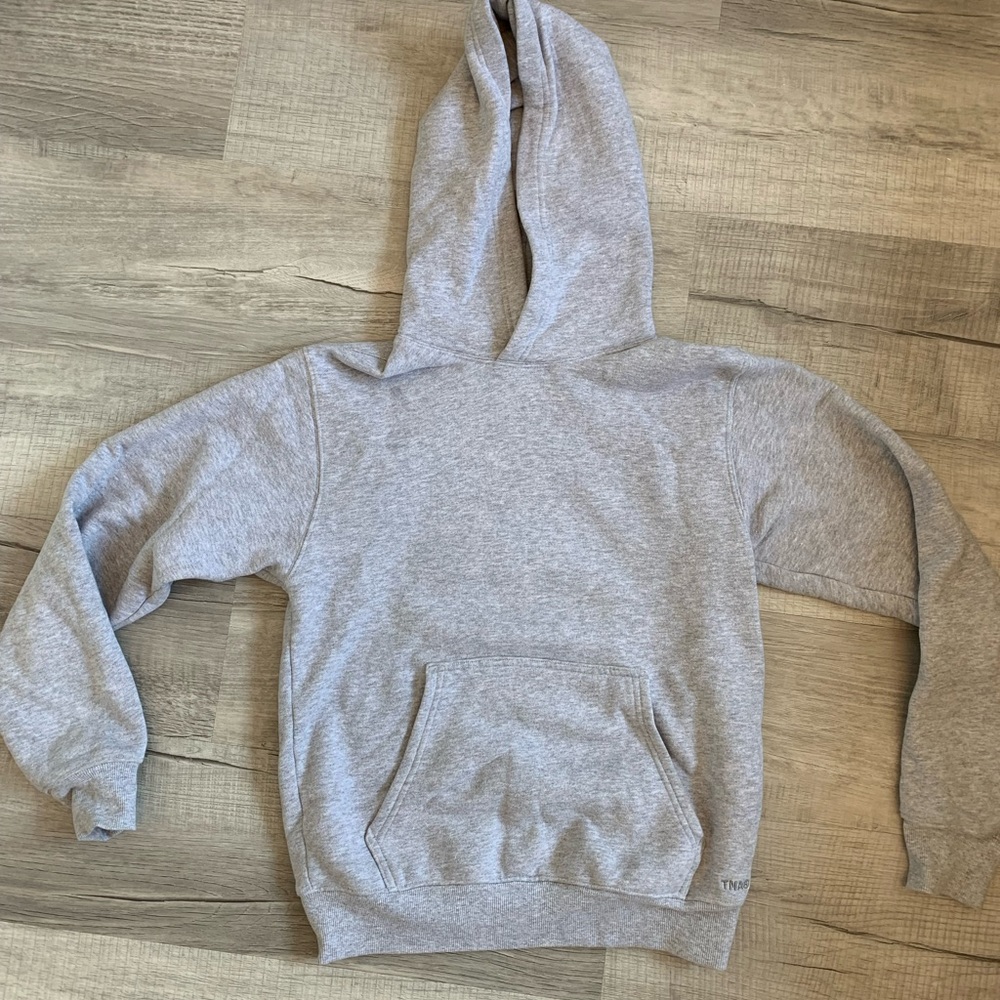 I am selling a gray TNA sweat shirt
